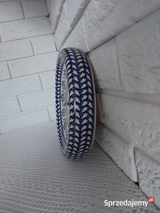 Bolesławiec Wiza ceramiczny zegar ścienny Zegary sprzedam