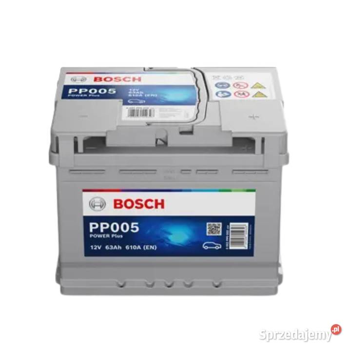Akumulator 63Ah 580A EN Bosch PP005 wcześniej lubelskie