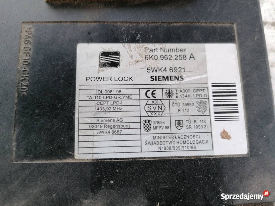 Zestaw Startowy Seat Ibiza 14MPI Wisznice sprzedam