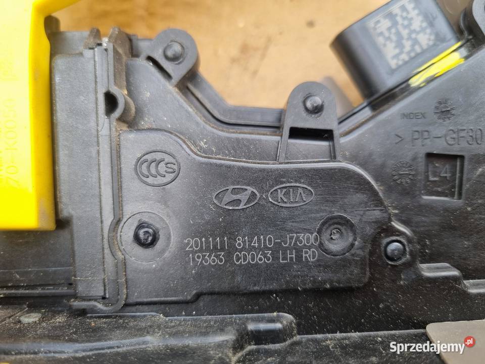 ZAMEK DRZWI LEWY TYŁ 5 PIN KIA XCEED 81410J7300 Motoryzacja
