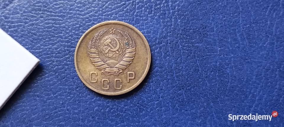 Stare monety 2 kopiejki 1939 Rosja Numizmatyka Lesko