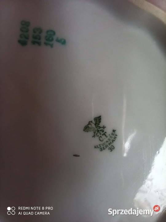 Paterka Carl Tielsh Z subtelnymi różami