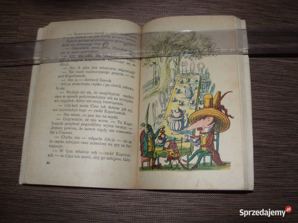 Alicja w krainie czarów Lewis Carroll Książki dla dzieci Warszawa