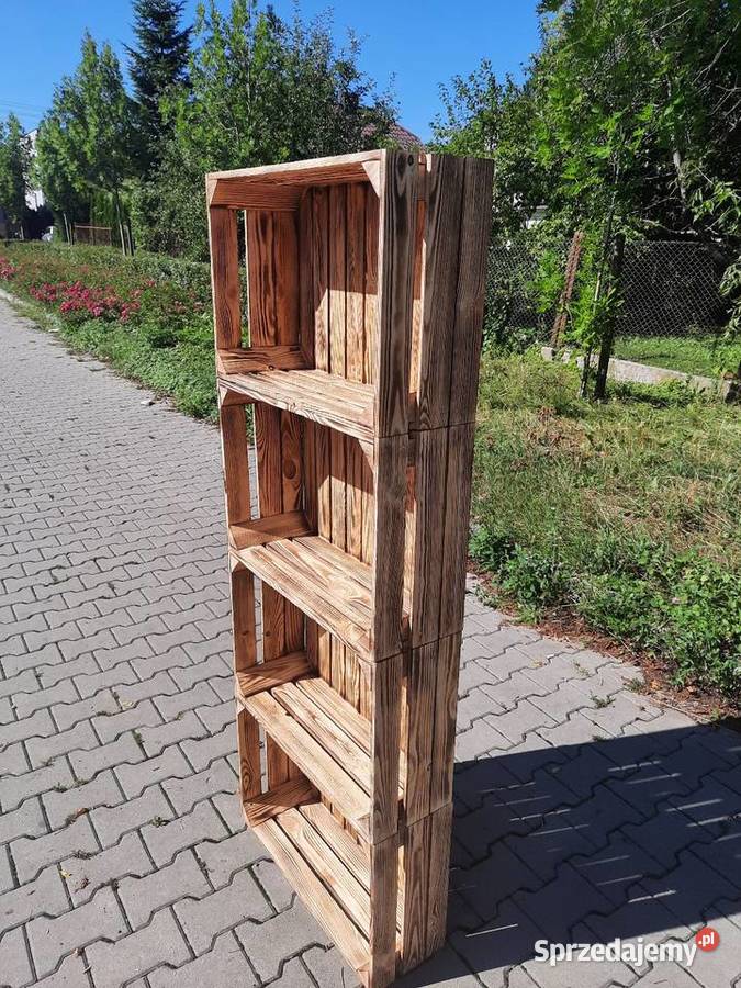 Skrzynka drewniana uniwersalna NUMER5 opalana Warszawa