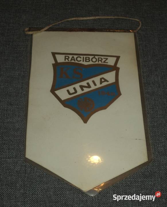 OKS Odra Opole KS Unia Racibórz proporczyk Piekary Śląskie
