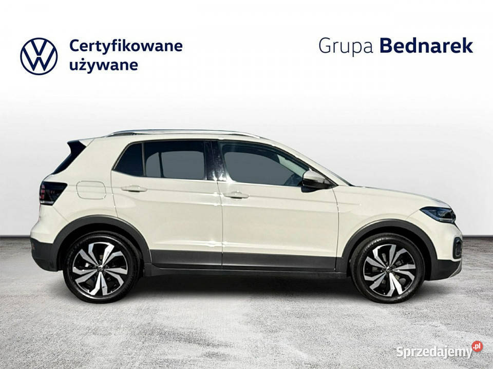 Volkswagen TCross Bezwypadkowy Salon Polska beżowy T-Cross Łódź