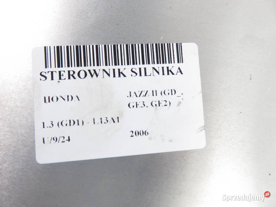 STEROWNIK HONDA JAZZ II 13 37820PWAG02 małopolskie