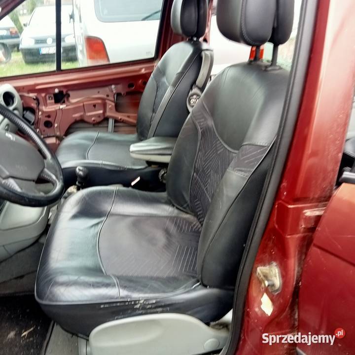 Renault Scenic komplet foteli pół skóra