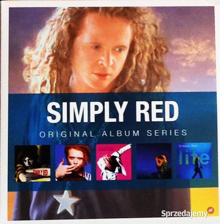 Zestaw 5 Płytowy Albumy CD SIMPLY RED Wersja rock Katowice sprzedam