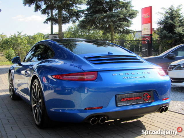 Porsche niebieski mazowieckie Mława