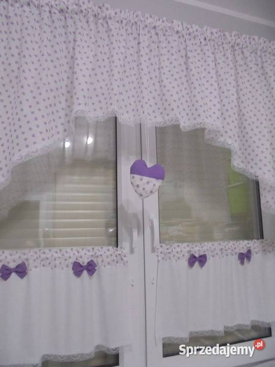 firanki komplety na okno zazdrostki SZYJEMY NA Wystrój okien kujawsko-pomorskie Włocławek