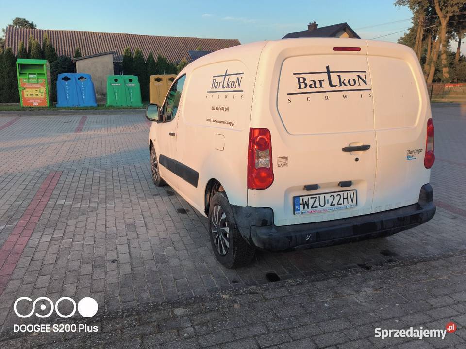 Peugeot Partner II nieuszkodzony Gradzanowo Kościelne sprzedam