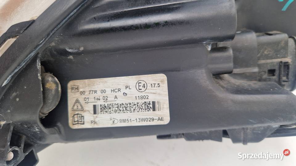FORD FUSION 2 II L LIFT LAMPA PRZÓD PRZEDNIA Słowikowo