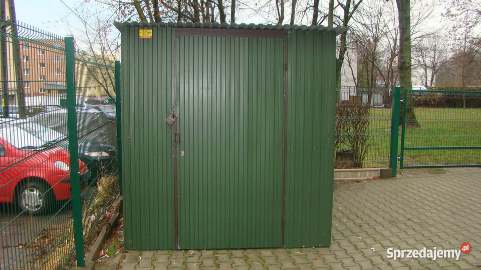 B67 Garaż Blaszany Wiatka ogrodowa Drewutnia
