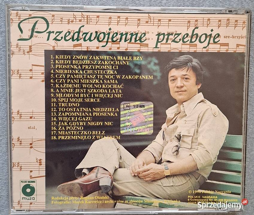 CD Jerzy Połomski Przedwojenne przeboje Dąbrowa Górnicza