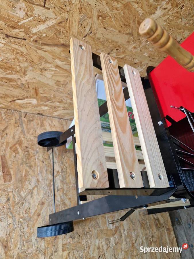 Grill ogrodowy na kółkach prostokątny ruszt 49 Głogowa