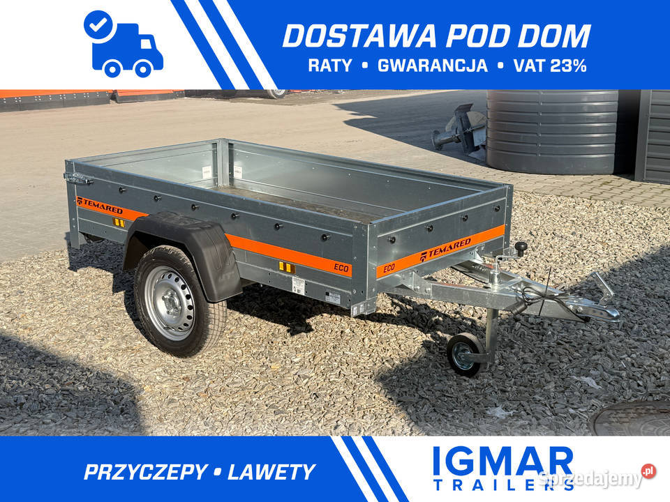 Przyczepka TEMARED ECO 2010 lekka jednoosiowa Ostrowiec Świętokrzyski