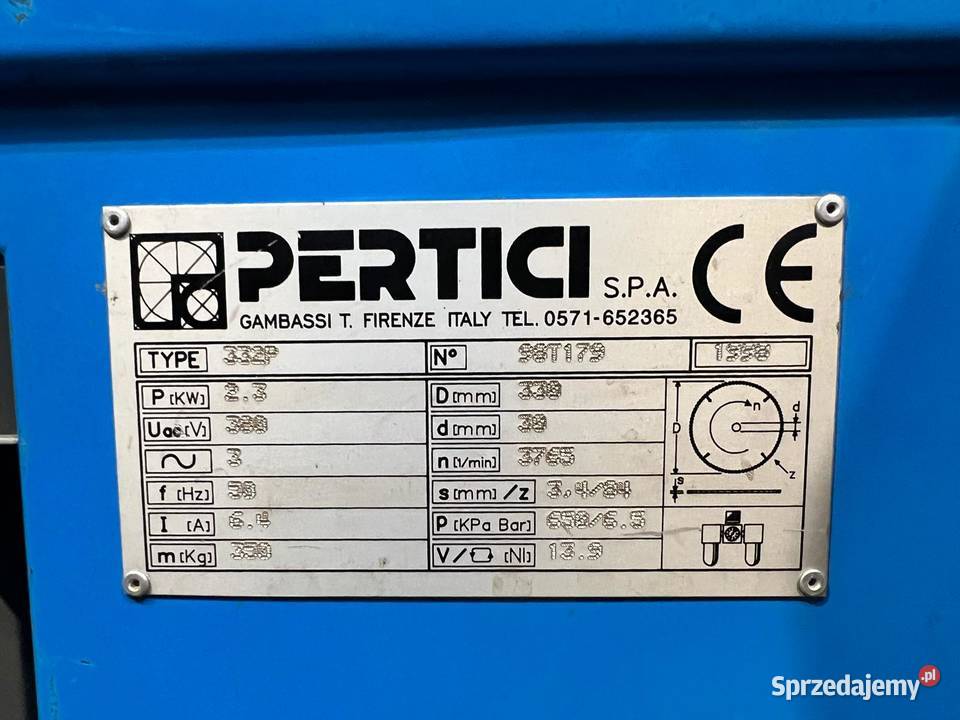 Dwupiła ukośnica Pertici Univer 332P Produkcja Juszczyn