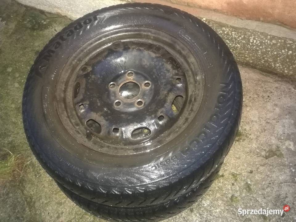 Opony wielosezonowe z felga do skody fabii 1 Białystok sprzedam