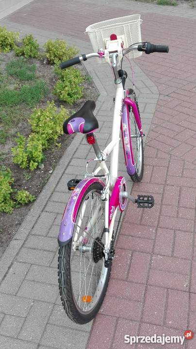Rower dziewczęcy 24 bTwin Nature praktycznie Dziecięce mazowieckie Ząbki sprzedam