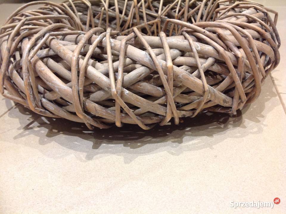 Wianek Ratanowy Wiklinowy Duży lubuskie Nowa Sól sprzedam
