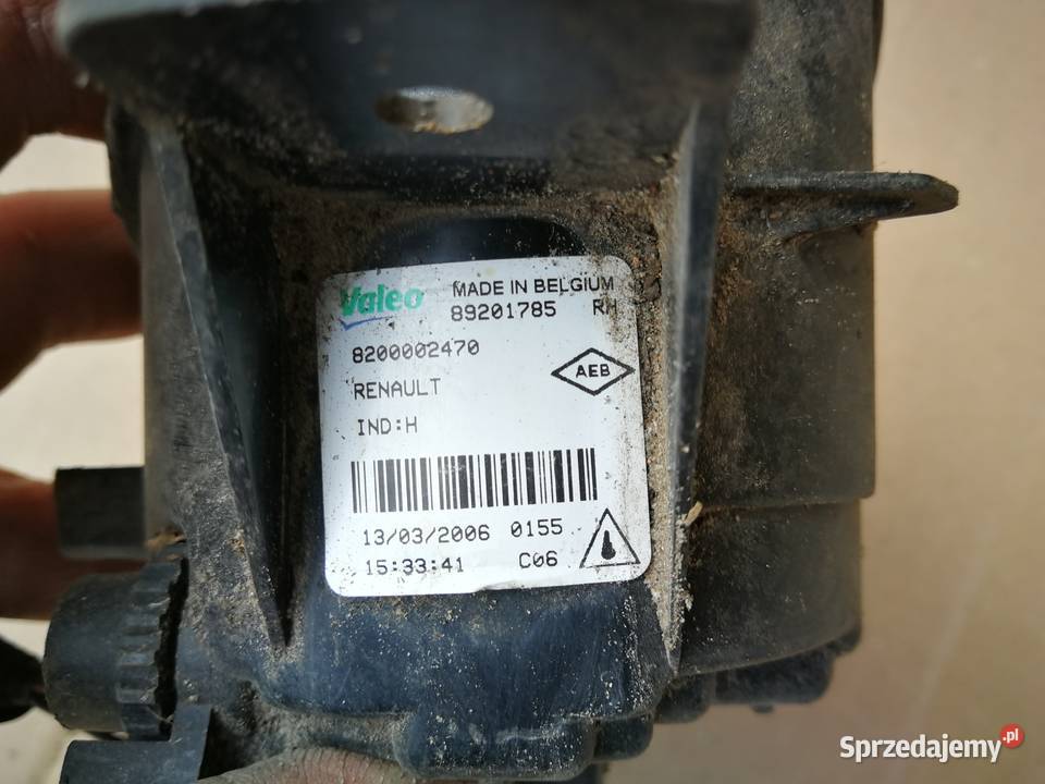 Halogen Laguna 2 II Clio prawy 89210438 89201785 wielkopolskie Międzychód