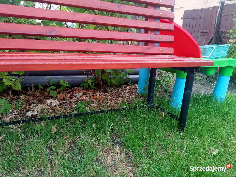 Ławka drewniana Osięciny