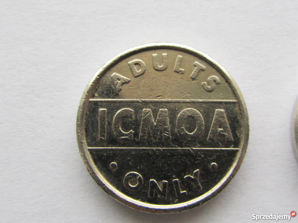 Żeton ICMOA Adults only Ireland do automatu z