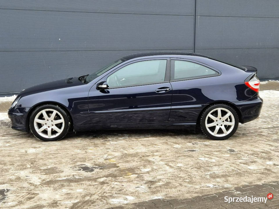 Mercedes C 180 PROSTO Z NIEMIEC sport coupe aluminiowe felgi Warszawa