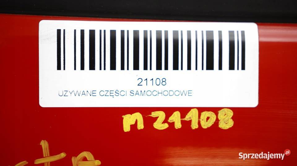 DRZWI PRAWY PRZÓD FORD FIESTA MK7 0812R 3D D3 wielkopolskie