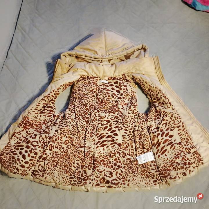 Spszedam używany bezrękawnik WCIK na wzrost 122 brązowy/beżowy Zaścianki sprzedam