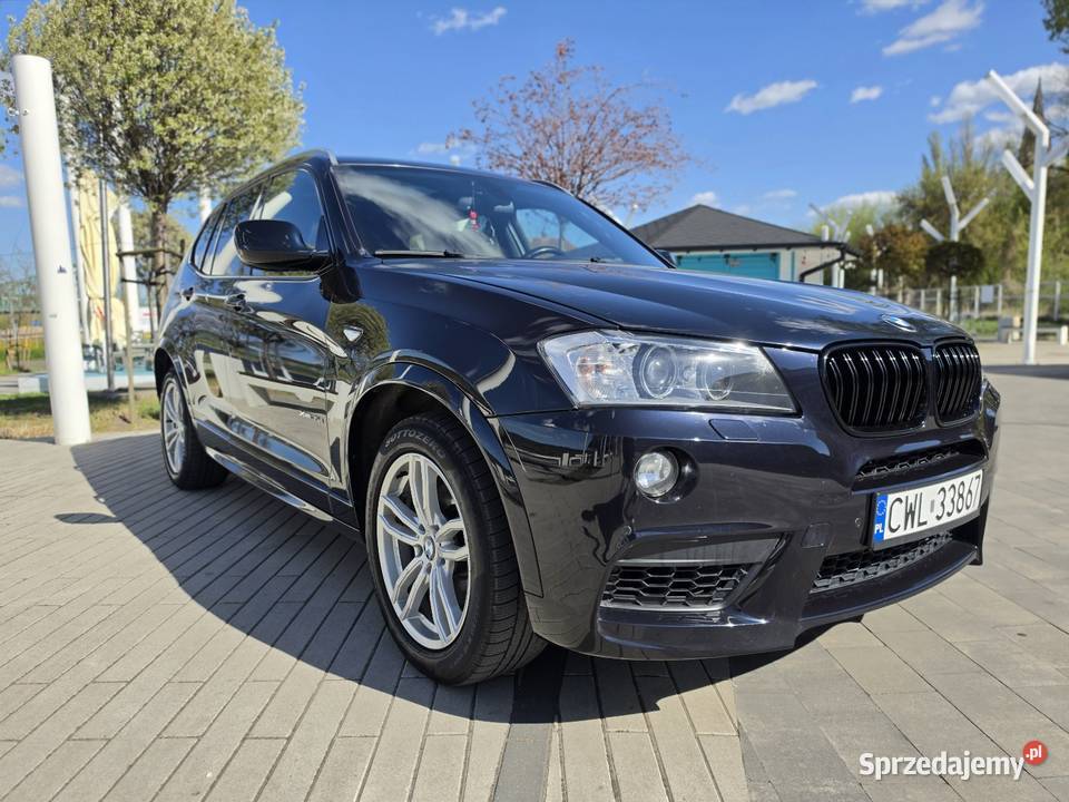 BMW X3 35d xdrive pakiet sportowy M bogato isofix