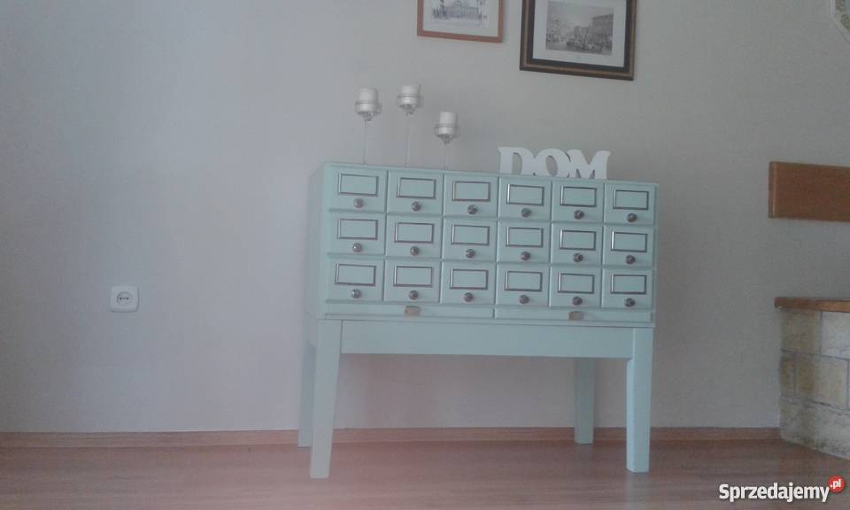 Szafka komoda biblioteczna katalog biblioteczny Szprotawa