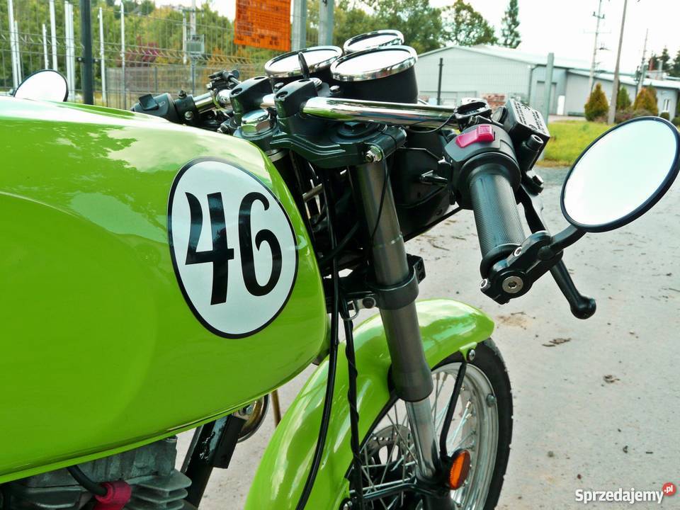 Cafe racer CPI XR 125225 bobber custom silnik sportowy Siepraw
