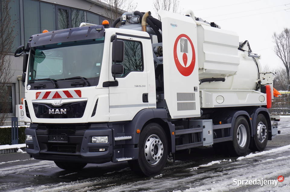 MAN TGM 26340 Zabudowa WUKO Rivard 118m3 120 oś Kraków