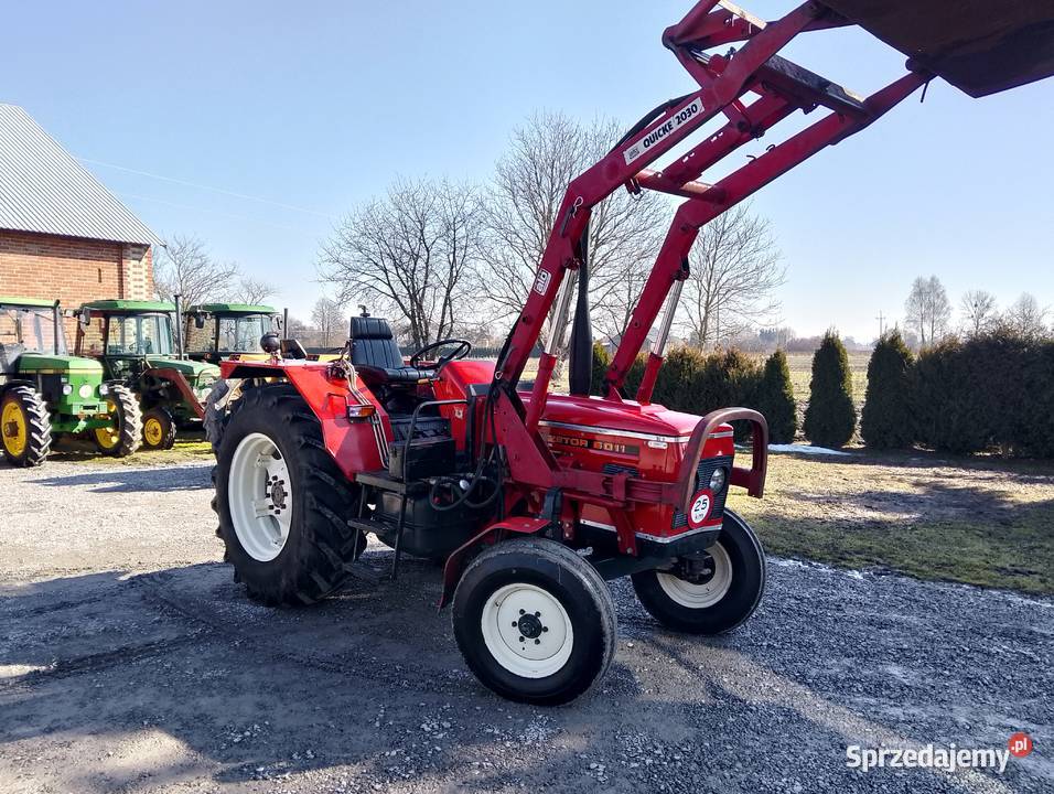 Zetor 6011 z ładowaczem Zetor lubelskie Tarnawa Mała