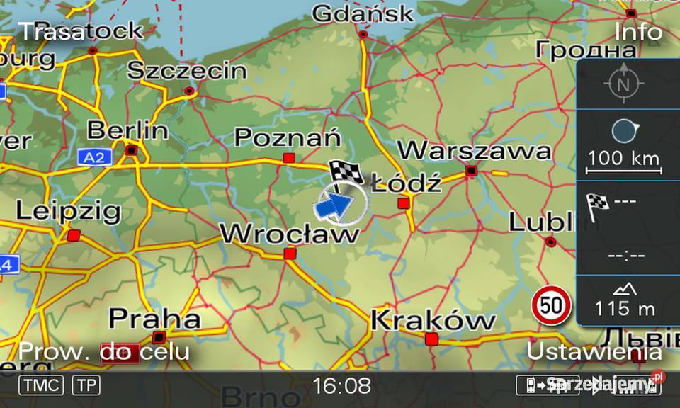 NAWIGACJA AUDI MMI A4 A6 A8 D4 A7 Q5 Q7 mapa Łódź sprzedam