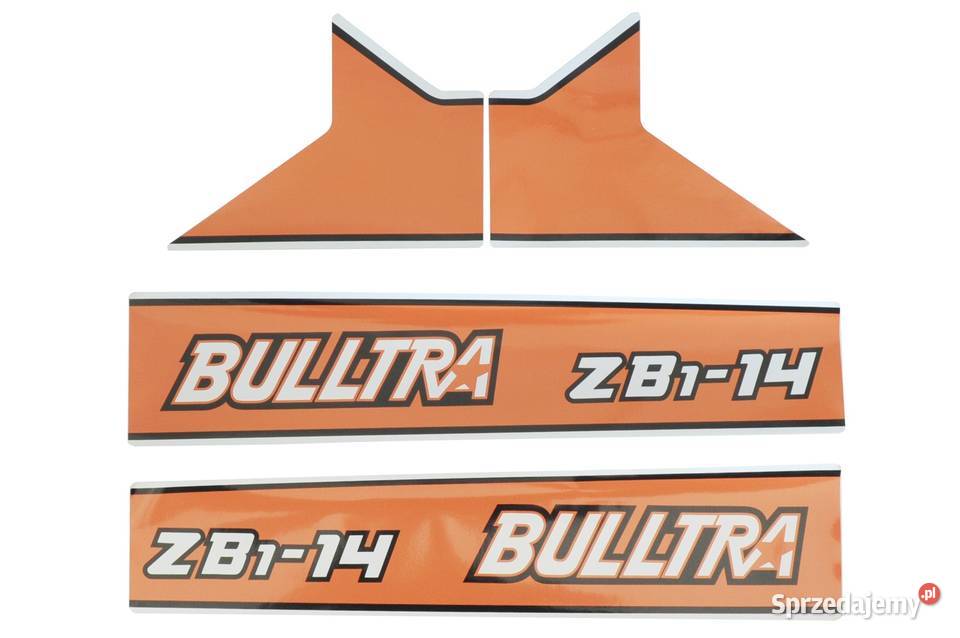 Naklejki Kubota Bulltra B114 ZB114 Tajęcina sprzedam