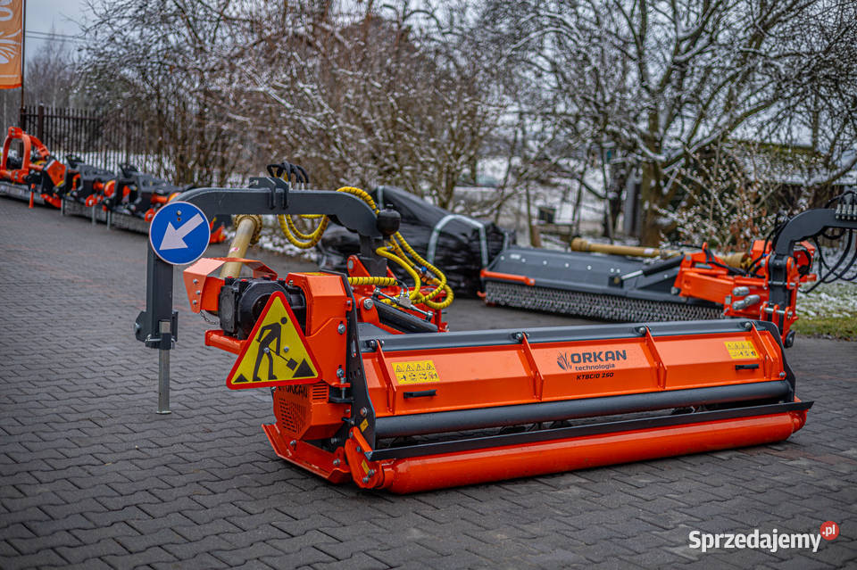 Kosiarka bijakowa tylno boczna ORKAN KTBC 160D Celiny Przesławickie