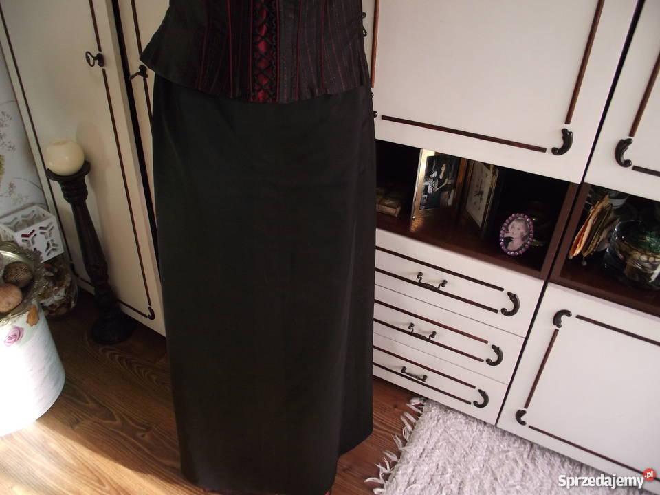 YOUR SENSE CLASSIC CZARNOBURGUNDOWA SPÓDNICA r Piła sprzedam