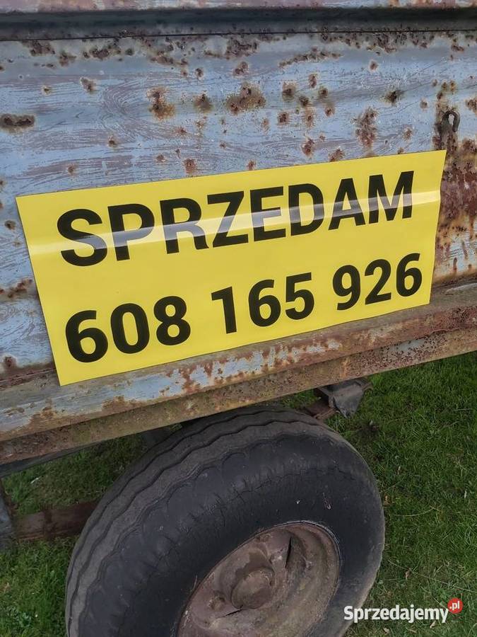 Przyczepa sanok d 46 nieuszkodzony Jawiszowice