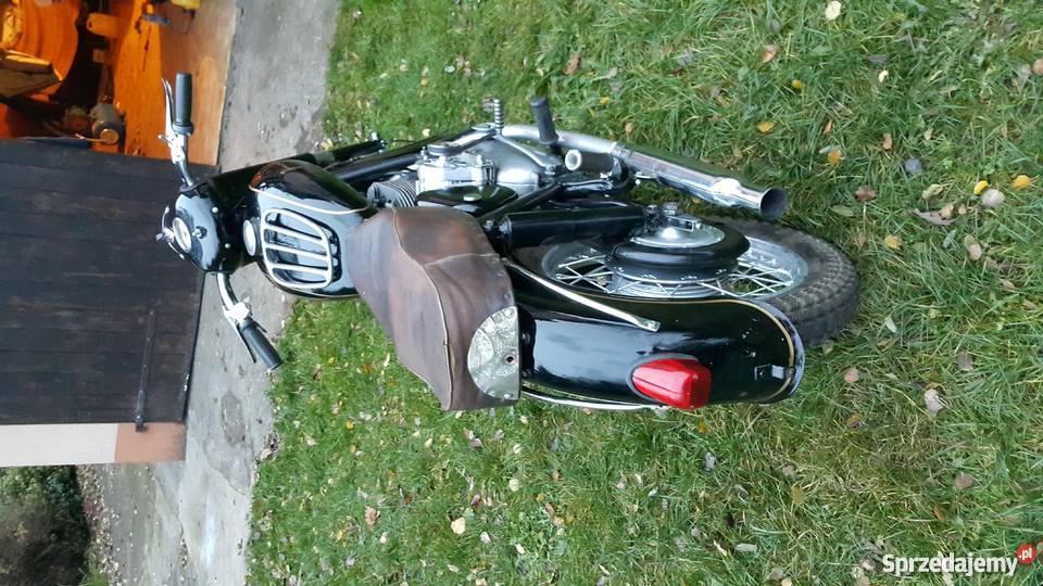 Junak M10 1963r białe tablice stan oryginalny pozostałe łódzkie Aleksandrów Łódzki