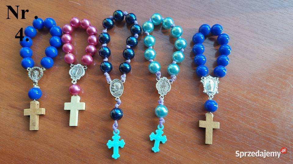10 różańca do auta portfela i nie rękodzieło