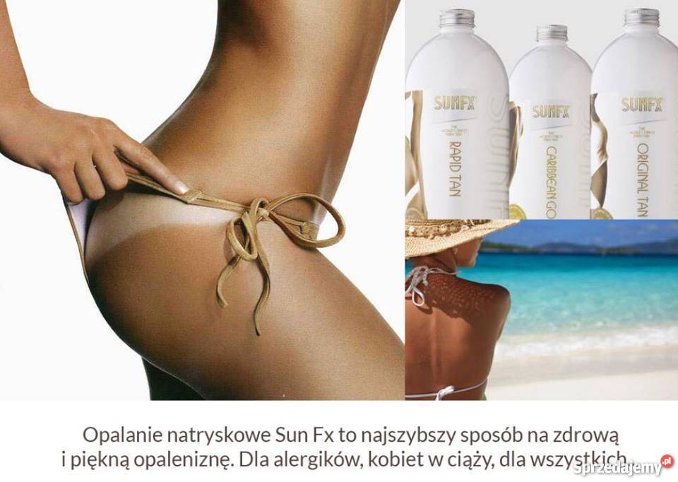 Opalanie natryskowe bezpieczna opaleniazna bez Usługi Poznań