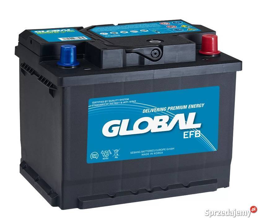 Akumulator GLOBAL EFB 60Ah START STOP małopolskie Zakopane sprzedam