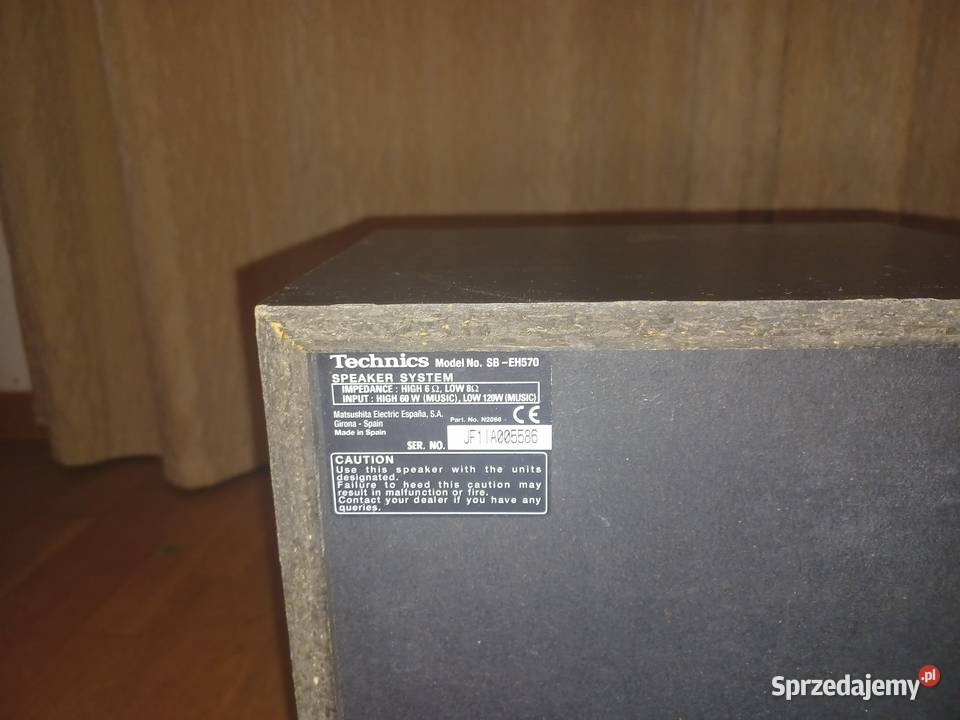 2 kolumny Technics SB EH570 sprzedam