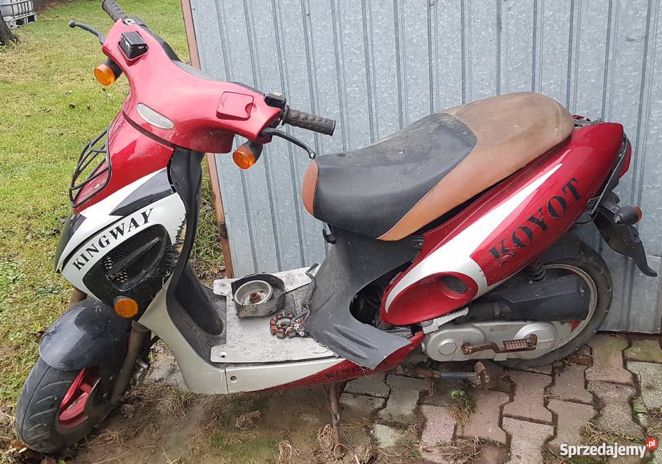 Skuter Kingway Koyot 50 w całości na części z Przybradz