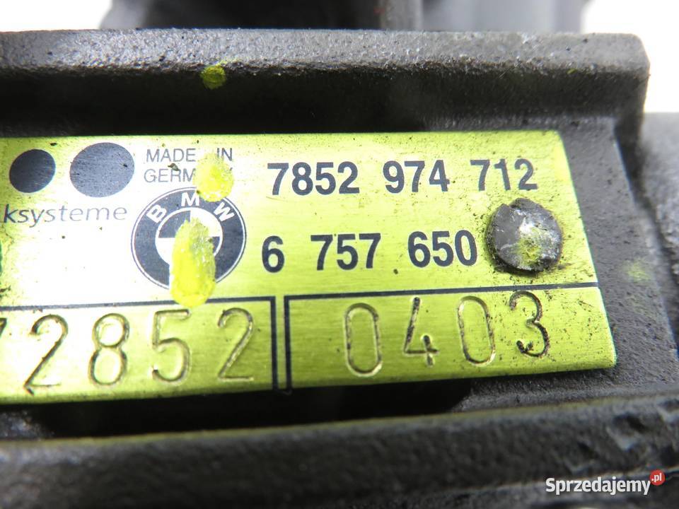 MAGLOWNICA BMW E46 6757650 7852974712 małopolskie