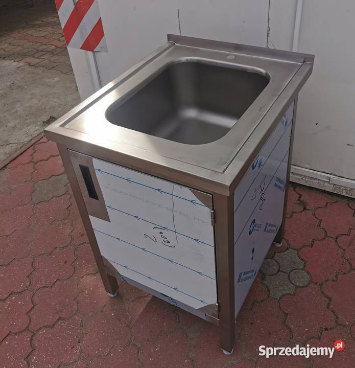 Zlew gastronomiczny zabudowany 60x70x85 Słupia Kapitulna