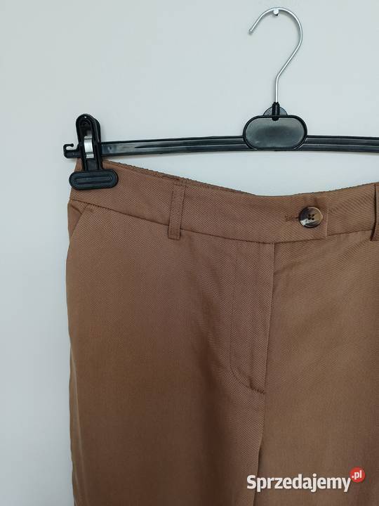 Brązowe spodnie Vila r38 lekkie Gdynia sprzedam
